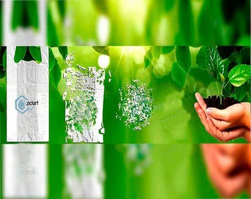 Imagem de um papel sendo biodegradado representando os Materiais biodegradáveis