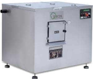 Imagem de uma máquina de compostagem, representando as Máquinas de compostagem automática