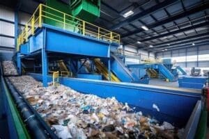 Centro de coleta para Reciclagem mecânica