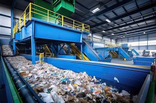 Centro de coleta para Reciclagem mecânica
